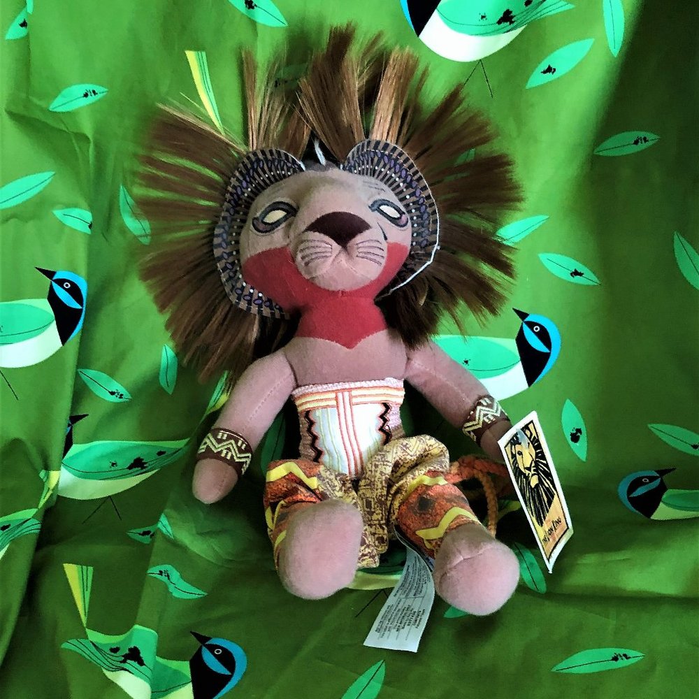 Simba plush from the Lion King